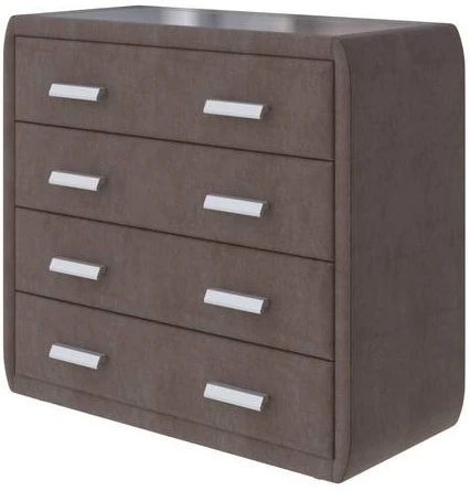 PROxSON Комод Soft Mebel (Ткань: Велюр Лофти Кофейный) 101x48