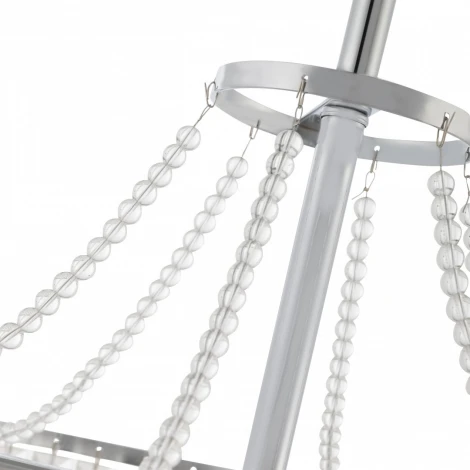 Подвесная люстра хрустальная на штанге Arte Milano Sorrento-1009 371009/6/50/500 CR (220V)