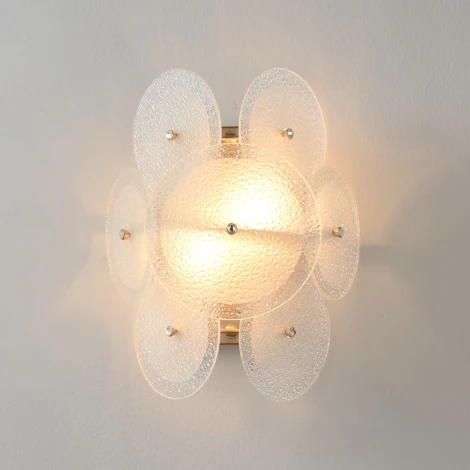 Бра Crystal Lux DANDELION AP2 GOLD