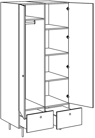 Шкаф Frida ОГОГО 845325