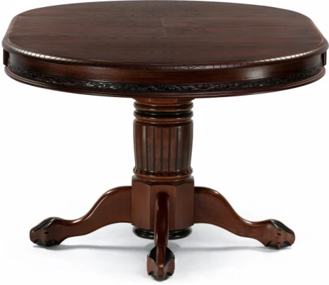 Стол деревянный Woodville Альфред орех / коричневая патина арт.615293