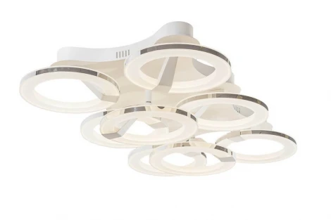 Потолочный светильник IDLamp Jenevra 397/X8PF-LEDWhitechrome