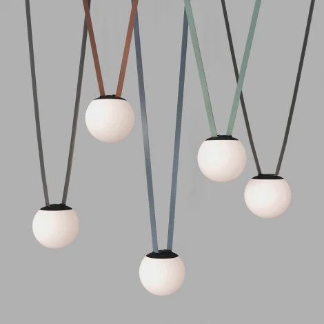 Трековый светильник 48V Denkirs Belty Orb DK5550-BK (LED, шар)