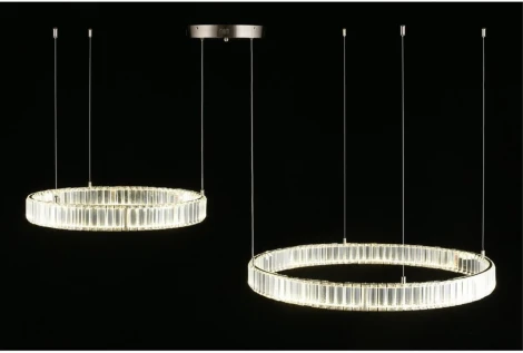 Подвесной светильник LED Aployt Oriann APL.076.03.80 (220V, на тросе, кольцо)