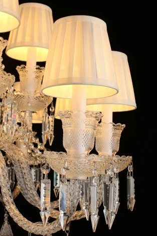 Подвесная большая люстра ярусная Aployt Lara APL.710.03.15 (220V, на цепи)