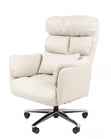 Офисное кресло Chairman 433 Россия экокожа бежевая 7210898