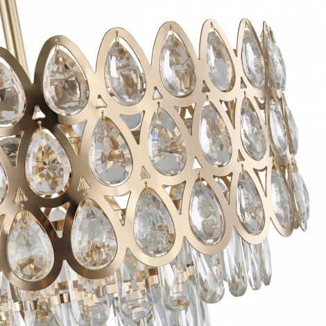 Потолочная люстра на штанге Arte Milano Sorrento-2019 372019/8/300/550 GD (220V)