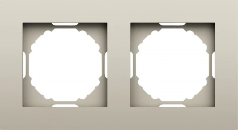 Рамка 2-я, матовый кашемир Donel A07 DE21235