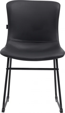 Кресло для посетителей Everprof Expo CF Экокожа Черный