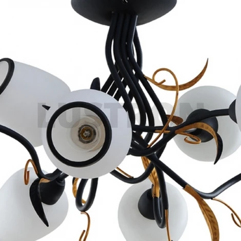 Потолочная люстра IDLamp 803 803/8PF-ASPG