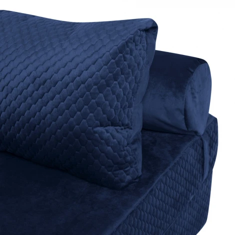 Бескаркасный диван Dreambag PuzzleBag Синий XL 4923900