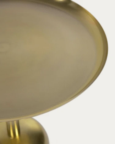 Журнальный стол La Forma (ex Julia Grup) Adaluz (Золотой/ Металл,Железо)