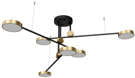 Потолочная люстра на штанге Kink Light Рапис 07647-6,20(4000k) (LED, 220V)