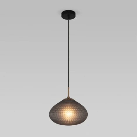 Подвесной светильник Eurosvet Gem 50263/1 серый (220V, на проводе)