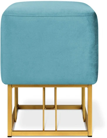 Банкетка SHT-B9 голубая пастель/золото Sheffilton 6457998801