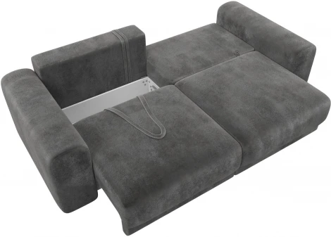 Диван прямой Лига-056 НПБ Лига Диванов (Велюр) арт.129124