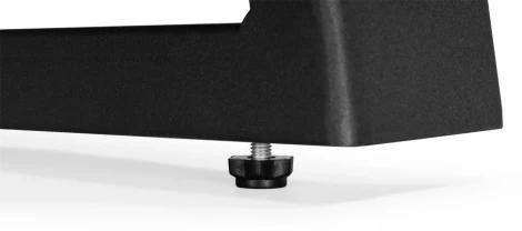 Керамический стол Notta Джек 140(200)х80 белый мрамор alpin white / черный арт.612899