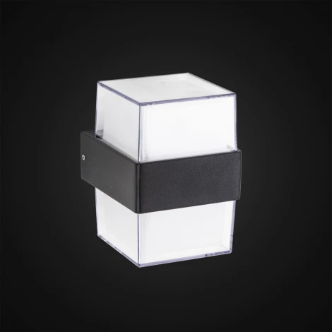Настенный светильник уличный Citilux CLU0009K (LED, 220V, куб, IP54)