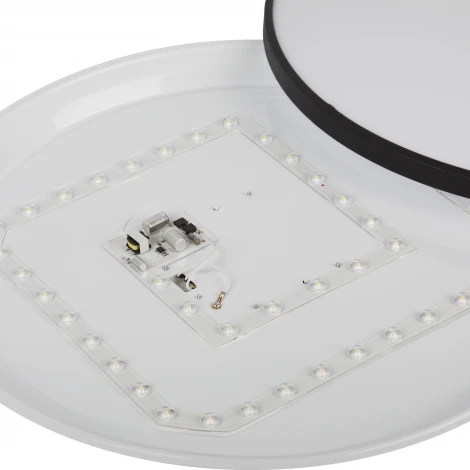 Потолочный светильник светодиодный ЭРА SPB-6 Slim Base BK 70W-5K