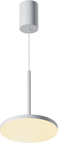 Подвесной светильник Maytoni Plato P076PL-L12W3K-W (LED, 220V, на проводе, круглые)