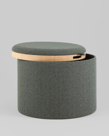 Пуф Stool Group складной с ящиком Store Pet бирюзовый арт.УТ000040154