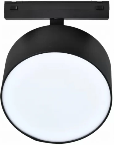 Трековый светильник магнитный 48V iLedex Vision48/25 4825-047-D120-15W-110DG-4000K-BK (круглые)