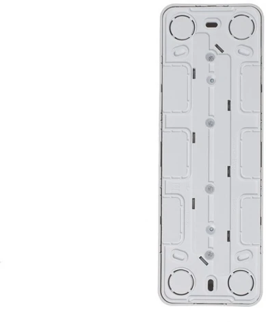 Розетка накладная четверная с заземлением и шторками (белый) Systeme Electric Blanca BLNRA011411