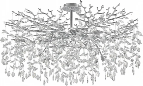 Потолочная люстра хрустальная на штанге Arte Milano Milano-1 23111.1000.14.E14.B CR (220V)