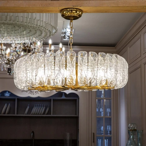 Подвесная люстра Circonvo L25112.92 (220V, на цепи, круглые)