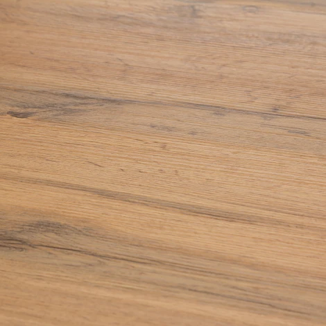 Стол URANUS ЛДСП/металл, 90x90x77 см, Дуб вотан/Черный Tetchair 19315