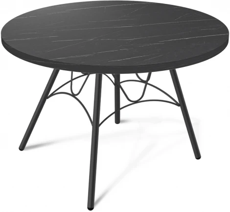 Столик журнальный SHT-S100/ЛДСП 60 черный муар/камень пьетра гриджио Sheffilton 2518097304