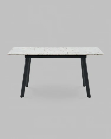 Стол Stool Group Batu new 120-160/80/76 Стол Stool Groupешница ЛМДФ азул оникс подСтол Stool Groupье металл черный УТ000041937