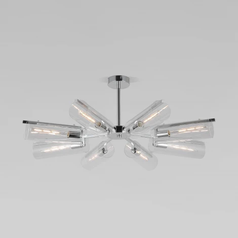 Потолочная люстра на штанге Trompeta 70144/8 хром Eurosvet (220V)