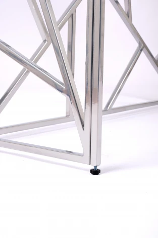 Консольный стол AllConsoles 1051-CS grey серебряный