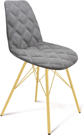 Стул SHT-ST29-С20/S37 серый туман/золото Sheffilton 6157256802
