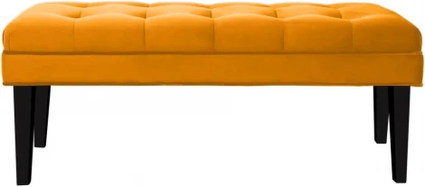 Банкетка Adel ОГОГО (арт.341328), (Ткань/Желтый)