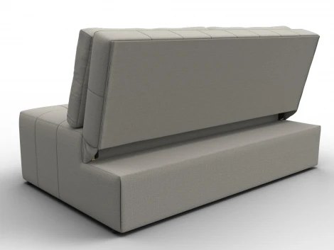 Диван прямой Лига-107 (140) (ЛДСП,Брус,Фанера,Рогожка/Бежевый) Лига Диванов 134901