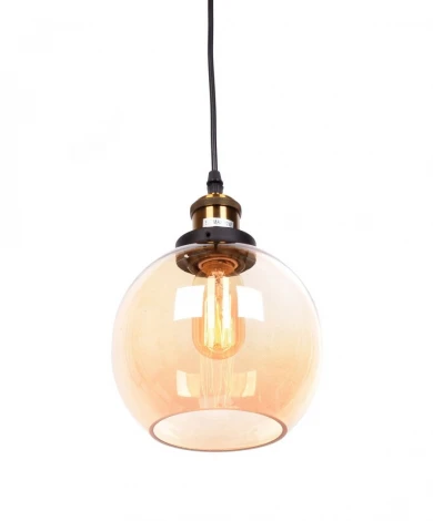 Подвесной светильник Lumina Deco Navarro LDP 6802 TEA (220V, на проводе, шар)