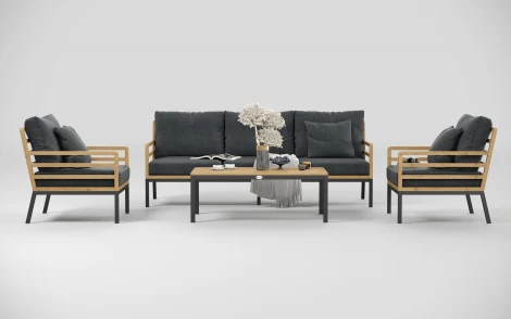 Лаунж зона Gardenini Premium PatioCalma long LPPCLM.010800.S3