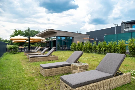 Шезлонг с подушкой, цвет соломенный 4SIS Рим YH-L1032W-1