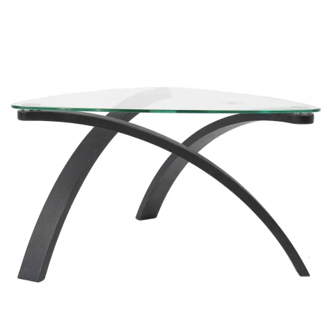 Стол журнальный Гурон 3 чёрный матовый Mebelik 009650