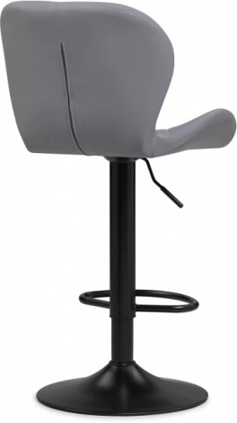 Барный стул Woodville Trio light gray / black