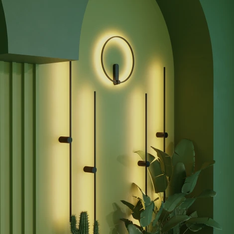 Настенный светильник LED SP-VINCI-M-S1200x55-12W Day4000 (BK, 110 deg, 230V) (Arlight, IP20 Металл) 036930