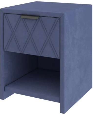 PROxSON Тумба Side (Ткань: Велюр Casa Сапфировый) 44x45