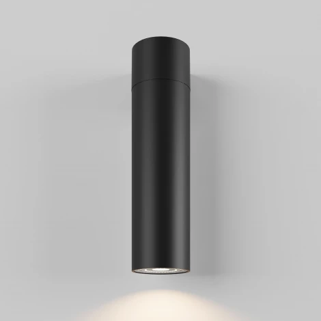 Настенный уличный светильник светодиодный Elektrostandard Nork 35187/D черный (220V, круглые, IP54)