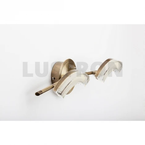 Настенно-потолочный светильник IDLamp Juliet 391/2A-LEDOldbronze