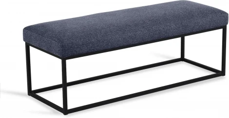 Банкетка Loft Flat ОГОГО (арт.810246), (Ткань,Рогожка/Синий)