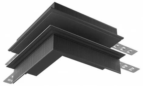 Коннектор угловой для встраиваемого магнитного шинопровода Hesby Lighting ElDeko HSBL_0064 (48V)