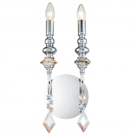 Бра Lucia Tucci Maya W4450.2 chrome (220V, подвески, подсвечник, свеча)