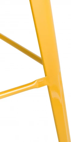 Стул барный Stool Group TOLIX WOOD со спинкой желтый УТ000001866